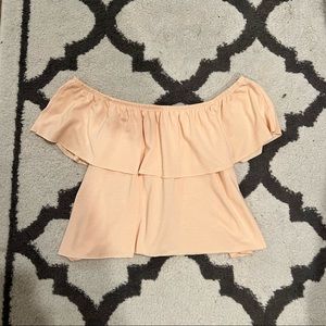 Forever 21 off the shoulder blouse. Size small. Great for spring and summer!